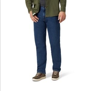 Wrangler Five Star Relaxed Fit Dark Rinse Jeans Men’s size 36W x 29L